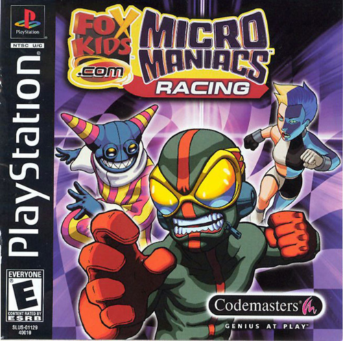 FoxKids.com - Micro Maniacs Racing (USA) Cover